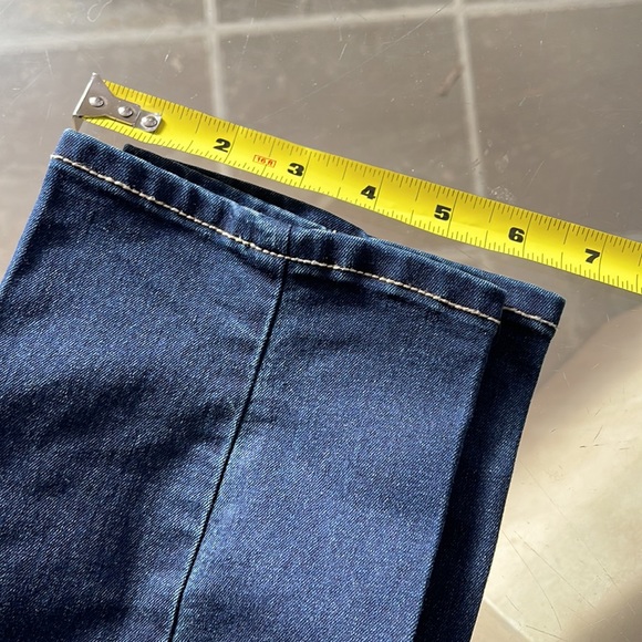 American Eagle for aerie, 12 jeggings, dark wash, cotton/poly/spandex, EUC - Picture 4 of 11